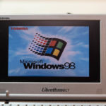 The 100CT came with Windows 98 pre-installed.